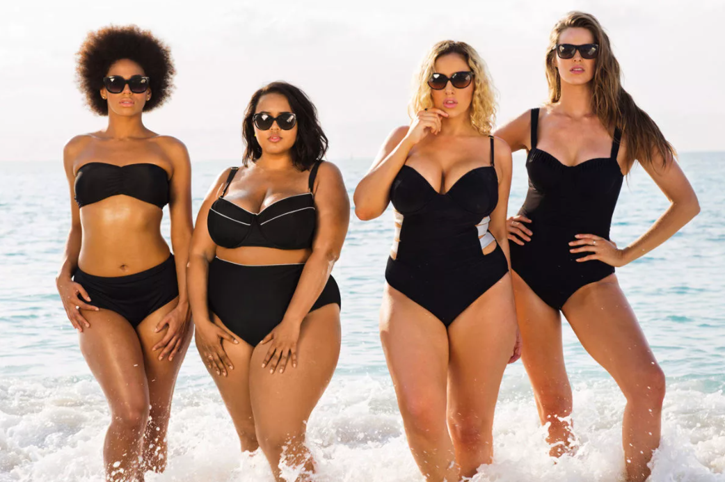 Скоро лето: подбираем купальник для женщин с формами правильно - Советы от  экспертов пышной моды