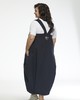 Платье-сарафан Нелли с пряжкой джинс черный