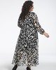 А590 Платье Дреси беж в чёрный леопард