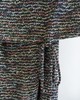 Комплект Леон юбка с люрексом серо-салатовый