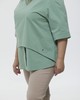 Рубашка Ариана мята для женщин большого размера с доставкой по Москве и России