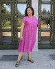 А770 Платье Самира шитье розовый