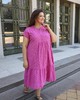 А770 Платье Самира шитье розовый