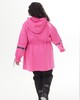 А844 Куртка-ветровка Анхая джинс розовый