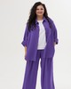 A842 Комплект Райна фиолетовый для женщин большого размера с доставкой по Москве и России