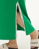 А401 Платье Стелла стропа зеленый для женщин большого размера с доставкой по Москве и России