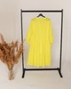 А858 Платье Сандрин шитье желтый для женщин большого размера с доставкой по Москве и России