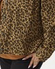 А680/1  Джинсовка Джейн темно-бежевый леопард для женщин большого размера с доставкой по Москве и России