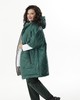 А871 Куртка Рэйна 100С изумрудный для женщин большого размера с доставкой по Москве и России