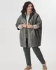 А871 Куртка Рэйна 100С хаки для женщин большого размера с доставкой по Москве и России