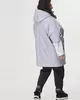 А871 Куртка Рэйна 100С серый для женщин большого размера с доставкой по Москве и России
