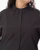 А888 Рубашка Эрнеста черный для женщин большого размера с доставкой по Москве и России