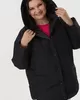 А915 Куртка Эсма черный для женщин большого размера с доставкой по Москве и России