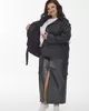 А919 Куртка-ветровка Стенли черный для женщин большого размера с доставкой по Москве и России