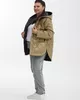 А915/1 Куртка Эсма ромб 100С олива для женщин большого размера с доставкой по Москве и России