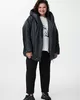 А1117 Куртка Флорена 200С черный (капли) для женщин большого размера с доставкой по Москве и России