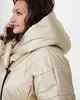 А1117 Куртка Флорена 200С бежевый (капли) для женщин большого размера с доставкой по Москве и России