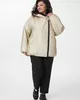 А1117 Куртка Флорена 200С бежевый (капли) для женщин большого размера с доставкой по Москве и России