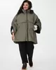 А917/1 Куртка Леандра хаки 80С для женщин большого размера с доставкой по Москве и России