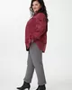 А1120 Рубашка Модеста бордовый для женщин большого размера с доставкой по Москве и России