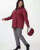 А1120 Рубашка Модеста бордовый для женщин большого размера с доставкой по Москве и России