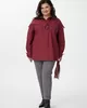 А1120 Рубашка Модеста бордовый для женщин большого размера с доставкой по Москве и России