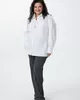 А1120 Рубашка Модеста белый для женщин большого размера с доставкой по Москве и России