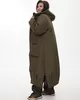 А1111 Пальто Иплит 200С хаки для женщин большого размера с доставкой по Москве и России