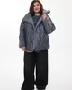 А1126 Куртка Изабелла 150С графит (графит) для женщин большого размера с доставкой по Москве и России
