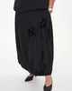 А1158 Юбка Эвита черный для женщин большого размера с доставкой по Москве и России
