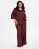 А1006/1 Костюм Мэрил бургунди для женщин большого размера с доставкой по Москве и России