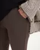 А1066 Брюки Кортни шоколадный для женщин большого размера с доставкой по Москве и России