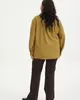 А1140 Блуза Сильверия горчичный для женщин большого размера с доставкой по Москве и России