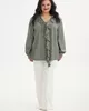 А1132 Блузка Неви мох для женщин большого размера с доставкой по Москве и России