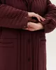 А1033 Пальто Кассия бургунди С80 для женщин большого размера с доставкой по Москве и России