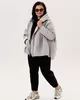 А511/3 Ветровка Темми серый для женщин большого размера с доставкой по Москве и России