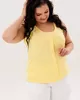 А856/2 Майка Аиша нежно-желтый для женщин большого размера с доставкой по Москве и России