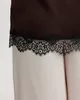 А1191 Топ Локус черный для женщин большого размера с доставкой по Москве и России